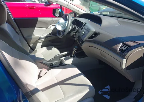 2012 Honda Civic Lx z USA, uszkodzony, nr VIN 2HGFB2F58CH529216